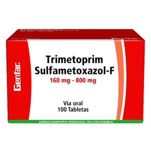 Trimetoprim Sulfa-F 160Mg/800Mg X 100Tab.Gf