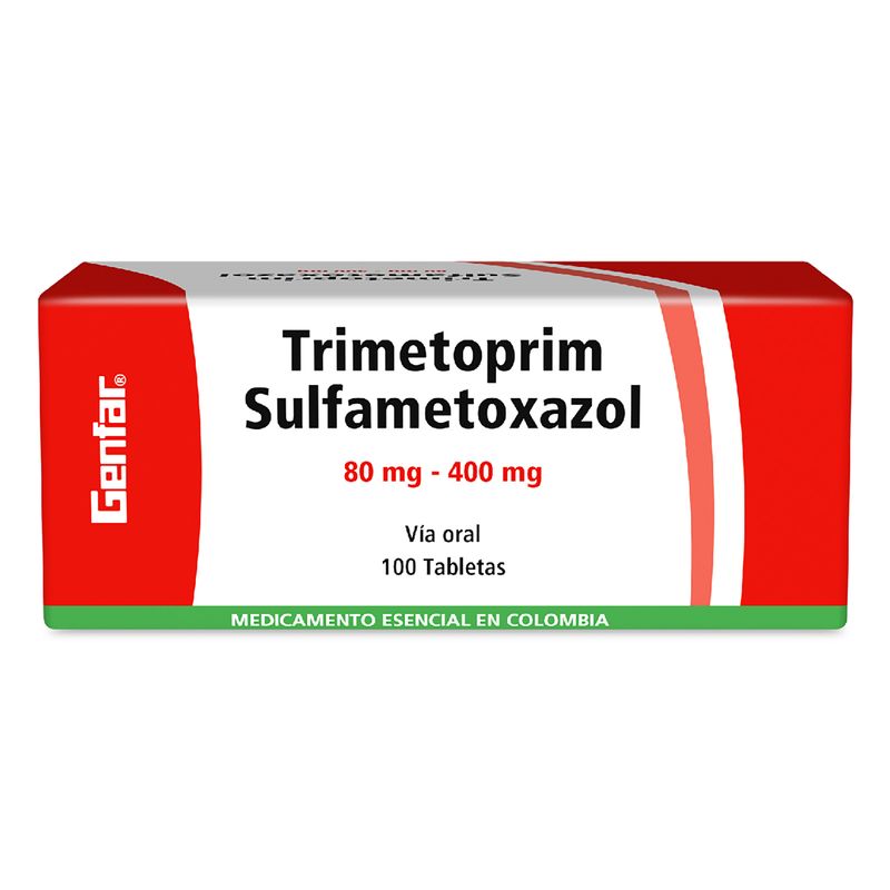 Trimetoprim-Sulfa-80-400-100Tab.Gf