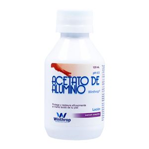 Acetato De Aluminio 120 Ml W
