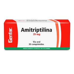 Amitriptilina 25Mg X 30Tab. Gf