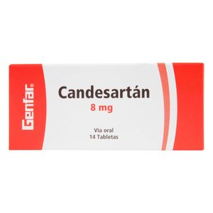 Candesartan 8Mg X 14Tab. Gf