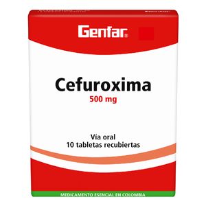 Cefuroxima 500Mg X 10Tab Gf