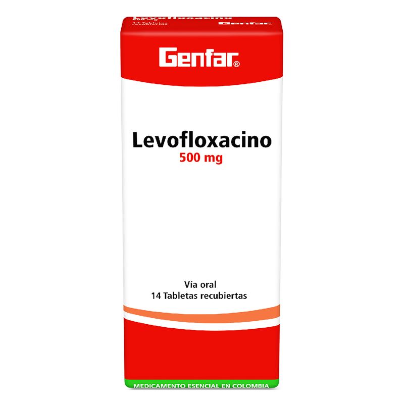 Levofloxacino-500Mg-X-14Tab.Gf