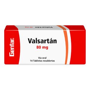 Valsartan 80Mg X 14Tab.Gf