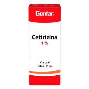 Cetirizina 1% Gotas X 15Ml.Gf