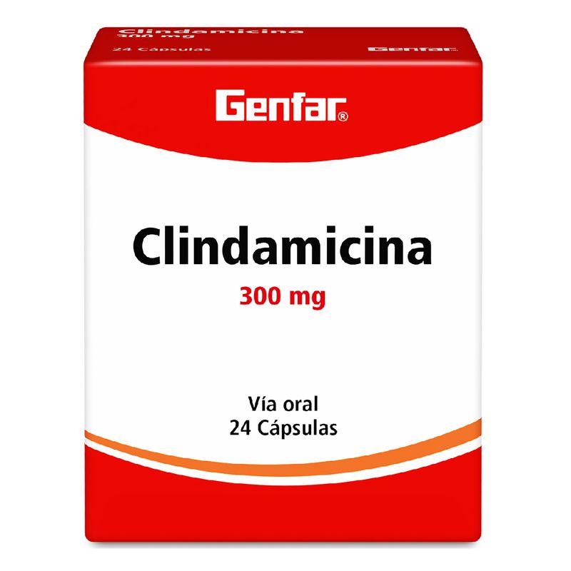 Clindamicina-300Mg-X-24Cap.Gf