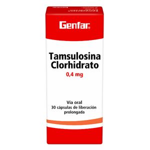 Tamsulosina 0.4Mg X 30Cap Gf