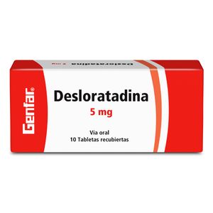 Desloratadina 5Mg X 10Tab. Gf