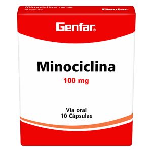 Minociclina 100Mg X 10Tab.Gf