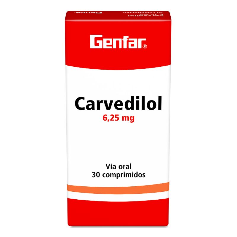 Carvedilol-6.25Mg-X-30Tab.Gf