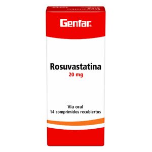 Rosuvastatina 20Mg X 14Tab.Gf
