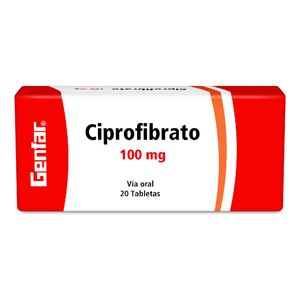 Ciprofibrato 100Mg X 20Tab. Gf