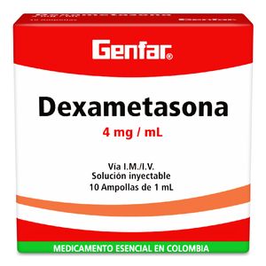 Dexametasona 4 Mg/1Ml 10 Ampollas Gf