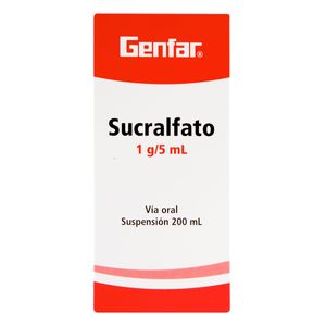Sucralfato 1G/5Ml Susp. X 200Ml.Gf