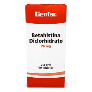 Betahistina 24Mg 20Tabletas Gf