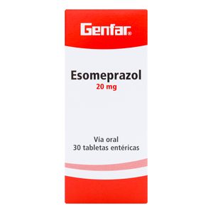 Esomeprazol 20Mg 30 Tabletas Gf