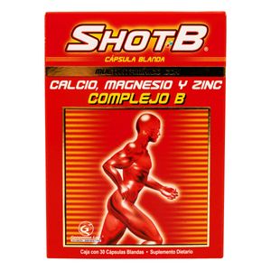 Shotb (Calcio-Mag-Zinc) X 30Cap.Gl