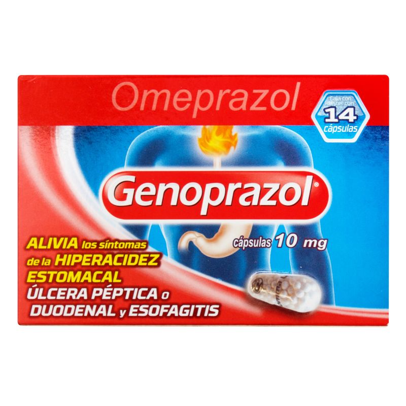 Genoprazol-10Mg--Omeprazol--X-14-Capsulas