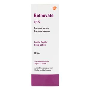 Betnovate (Betametasona) Locion Capilar X 60Ml.Gsk