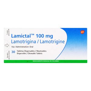 Lamictal (Lamotrigina) 100Mg X 30Tab.Gsk