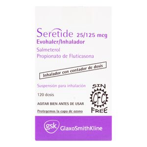 Seretide 25/125Mcg (Flutic-Salmet) X 120Ds.Gsk