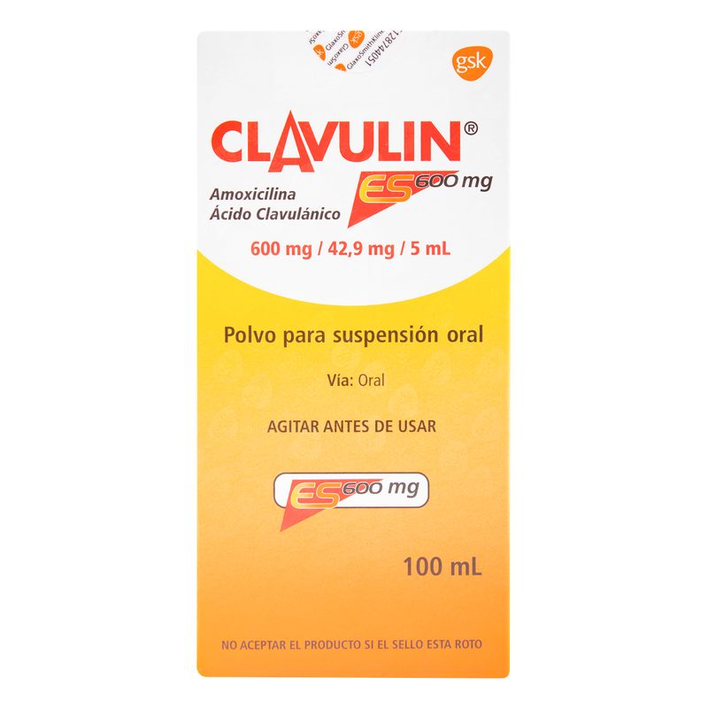 Clavulin-Es--Amoxc-A.Clavula--600Mg-X-100Ml.Gsk