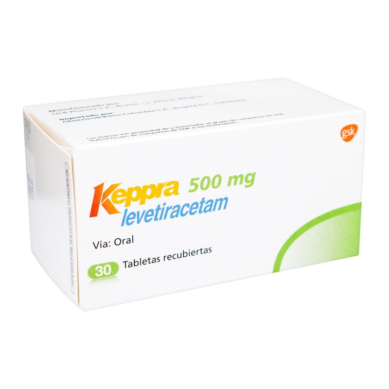 Keppra--Levetiracetam--500Mg-X-30Tab.Gsk