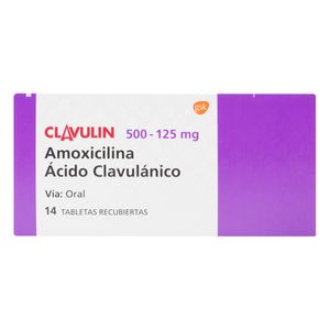 Clavulin (Amoxc-A.Clavu) 500Mg X 14Tab.Gsk