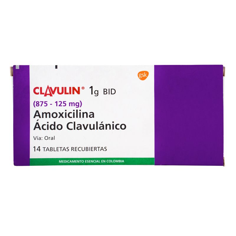 Clavulin--Amoxc-A.Clavu--1Gr-X-14Tab.Gsk