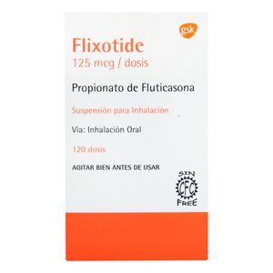 Flixotide Inh. (Fluticasona) 125Mcg-120Ds.Gsk