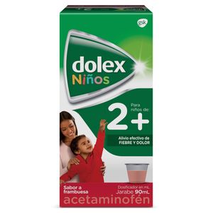 Dolex (Acetaminofen) Jarabe Ninos +2 X 90Ml.Gsk