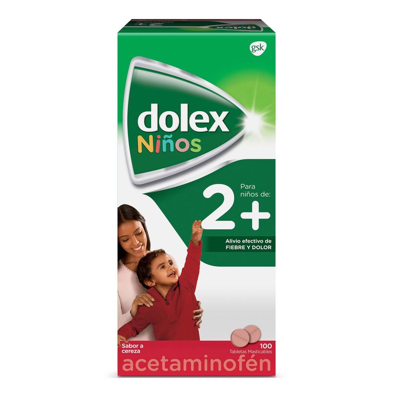Dolex-Pediatrico--Acetaminofen--X-100Tab-Gsk
