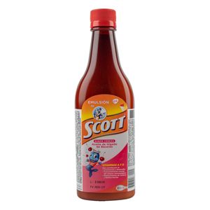 Emulsion Scott (A.Hig.Bacalao) Cereza 360 Ml