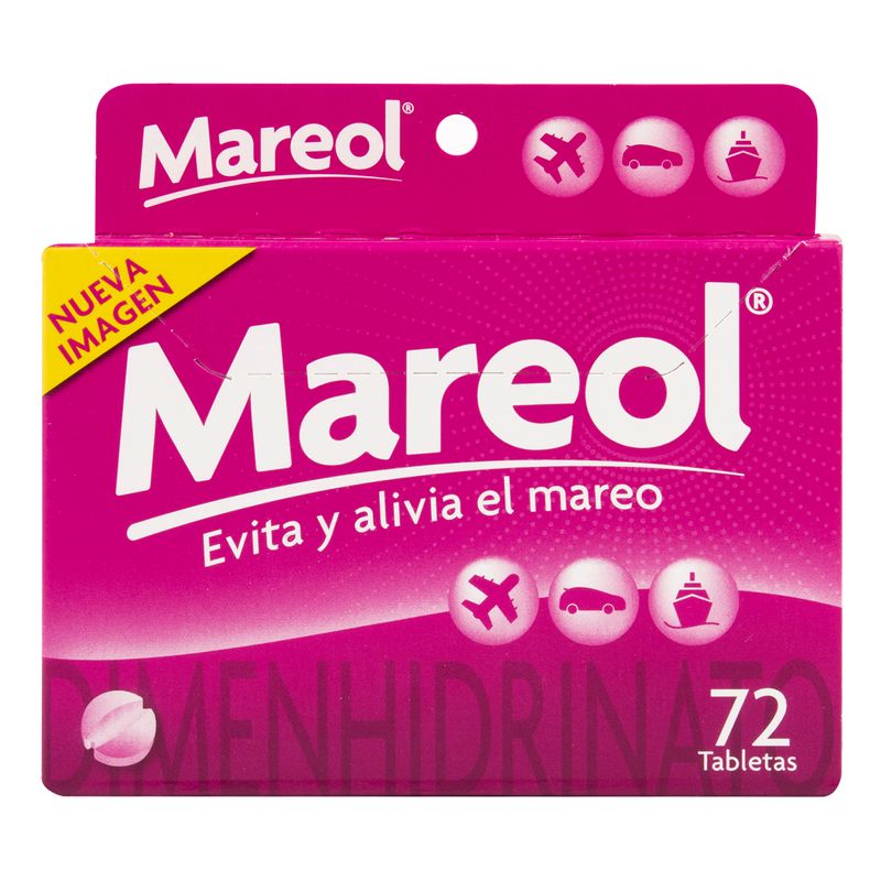 Mareol--Dimenhidrinato--X-72Tab.