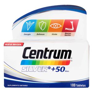 Centrum Silver (Vita-Minera) 50Anos X 100Tab.Pf