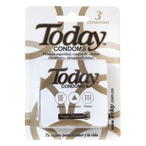 Preservativo Today Bpleasure X 3Ud.Pf