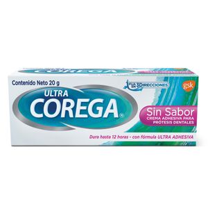 Ultra Corega Sin Sabor X 20Gr.Gsk