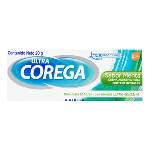 Corega Ultra Menta Crema X 20Gr.Gsk