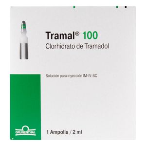 Tramal (Tramadol) 100 X 1Ampolla/2Ml.Gru