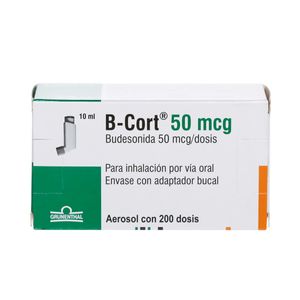 B-Cort (Budesonida) 50Mcg/Dosis Aer 200Dosis.Gru