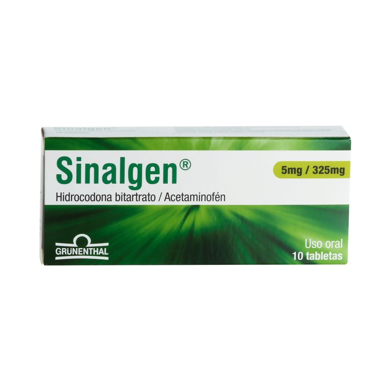 Sinalgen--Hidroco-Acetami--5-325Mg-X-10Tab.Gru