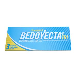Bedoyecta Tri (Vit.B12-B6-B1) X 3Amp.Fc