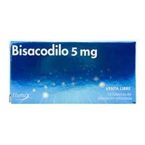 Bisacodilo 5Mg X 10Tab.Hp