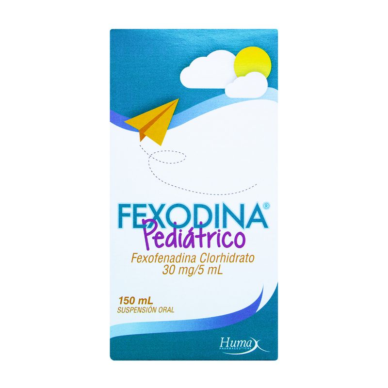 Fexodina--Fexofenadina--0.6--Suspension-Oral-150-Ml
