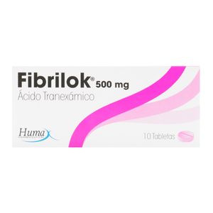 Fibrilok 500Mg (Acido Tranexamico) X 10 Tab