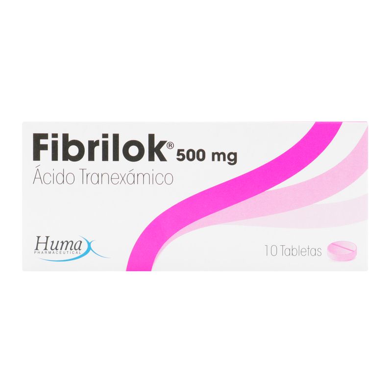 Fibrilok-500Mg--Acido-Tranexamico--X-10-Tab