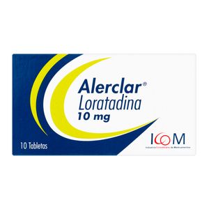 Alerclar (Loratadina) 10Mg X 10Tab.Icom