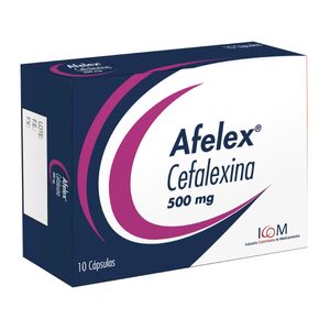 Afelex 500Mg (Cefalexina) X 10Cap.Icom
