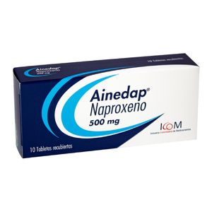Ainedap (Naproxeno) 500Mg X 10Tab.Icom