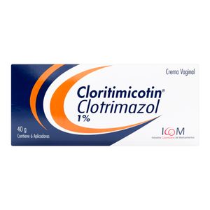 Cloritimicotin (Clotrimazol) Cr/Vag 6Aplic. X 40Gr.Icom